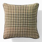 Lone Fox Color Block Gingham Pillow Cover