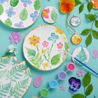 Flower Power Pottery Craft Set