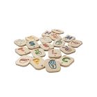 PlanToys ASL Hand Sign Alphabet Wooden Learning Blocks