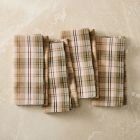 Stitched Plaid Napkin Sets