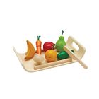 PlanToys Wooden Assorted Fruits &amp; Veggies Set