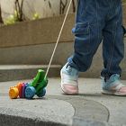 PlanToys Rainbow Pull-Along Alligator
