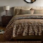Lone Fox Forest Jacquard Tapestry Blanket