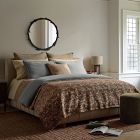 Lone Fox Forest Jacquard Tapestry Blanket