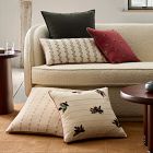 Woven Stripe Tree Pillow Cover