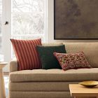 Striated Velvet Corduroy Pillow Cover