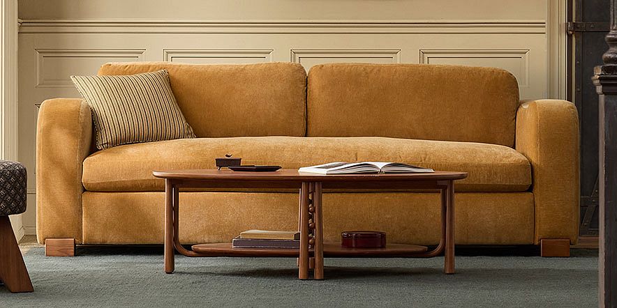 West elm ウエストエルム スエード調ソファ☆1人掛け Sofa Collections | West Elm
