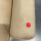 Open Box: Dallas Swivel Chair - Ludlow Leather Sand