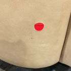 Open Box: Dallas Swivel Chair - Ludlow Leather Sand