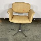 Open Box: Nelson Office Chair - Ludlow Leather Cumin, Burnished Bronze
