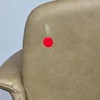 Open Box: Nelson Office Chair - Ludlow Leather Cumin, Burnished Bronze