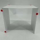 Open Box: Yamazaki Tower Tall Under Cabinet Storage Shelf - White