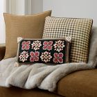 Lone Fox Color Block Gingham Pillow Cover
