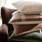 Woven Allover Plaid Pillow Cover