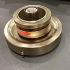 Open Box: Bezel Flush Mount (16") - Champagne Bronze Perforated Metal