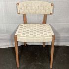 Open Box: Brenna Woven Dining Chair - Paper Cord, Light Nutmeg