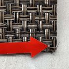 Open Box: Chilewich Basketweave Woven Performance Rug (2' x 3') - Earth