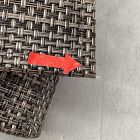 Open Box: Chilewich Basketweave Woven Performance Rug (2' x 3') - Earth
