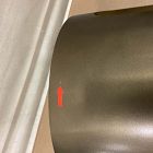 Open Box: Ciro Metal Standing Planter, Wide (16"H) - White &amp; Gold