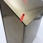 Open Box: Downtown Mailbox, Small (11.5"W x 15.5"H) - Antique Brass