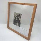 Open Box: Floating Wood Gallery Frame (15" Sq) - Wheat