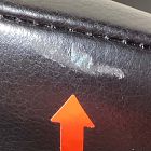 Open Box: Hyde Counter Stool (26") - Sierra Leather Licorice, Smoked Oak