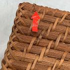 Open Box: Modern Weave Rattan Basket, Large Utility (12"W x 12"H) - Natural