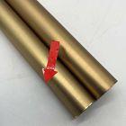 Open Box: Wall-Mounted Adjustable Shower Curtain Rod (50"&ndash;70") - Antique Brass