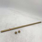 Open Box: Wall Mounted Extendable Shower Curtain Rod (36"-54") - Antique Brass