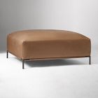 Quinten Loft Leather Ottoman