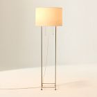 Naomie Silk Floor Lamp (55")