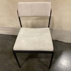 Open Box: Freeman Pivot Back Dining Chair - Performance Distressed Velvet Sand, Champagne Bronze, Textured Antique Bronze