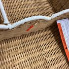 Open Box: Scallop Rattan Universal Changing Table Topper - Natural