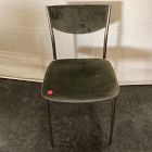 Open Box: Alessio Dining Chair - Deluxe Velvet Juniper, Champagne Bronze