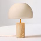 Open Box: Briggs Table Lamp, Base Only (15") - Teak Sandstone