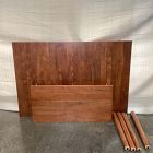 Open Box: Keira Solid Wood Extendable Table (60"-80") - Cool Walnut