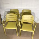 Open Box: Wrenfield Outdoor Armchair, Set of 4 - Ginger