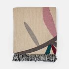 Karbon Market Cotton Wild Leaf Throw