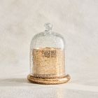 Shimmer Metallic Cloche Candles