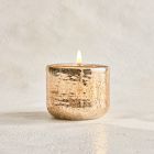 Bronze Shimmer Metallic Candles - Frozen Pine &amp; Cedarwood