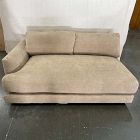 Open Box: Haven Left Arm 2 Seat Sofa Bench - Performance Chenille Crossweave Tawny