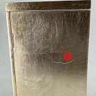 Open Box: Mid-Century Champagne Lacquer Jewelry Box, Tower (13.5"H) - Champagne