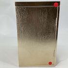 Open Box: Mid-Century Champagne Lacquer Jewelry Box, Tower (13.5"H) - Champagne