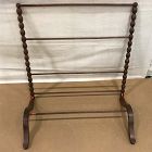 Open Box: Pierce &amp; Ward Blanket Rack (25.5"W x 19"H) - Claro Wood