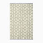 Mini Palm Pattern Wool Rug