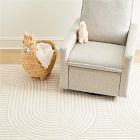 Modern Track Easy Care Wool Rug