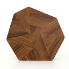 Natural Geometric Coffee Table (53")