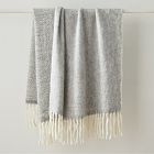 Brushed Herringbone Throw