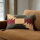 Lone Fox Pieced Lumbar Pillow Cover