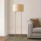 Naomie Silk Floor Lamp (55")